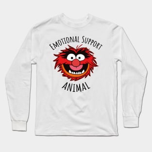 Muppets Emotional Support Animal Long Sleeve T-Shirt